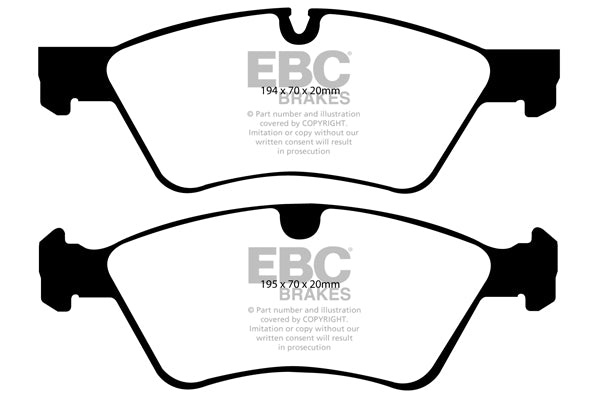 EBC Brakes Brake Pad - DP1592