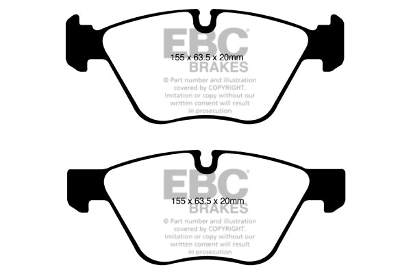 EBC Brakes Brake Pad - DP41600R