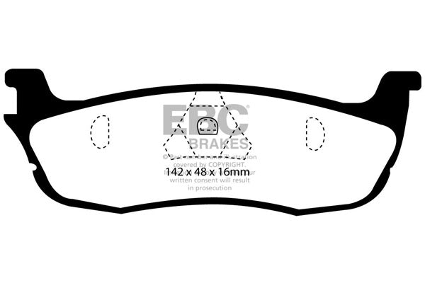 EBC Brakes Brake Pad - DP41601R