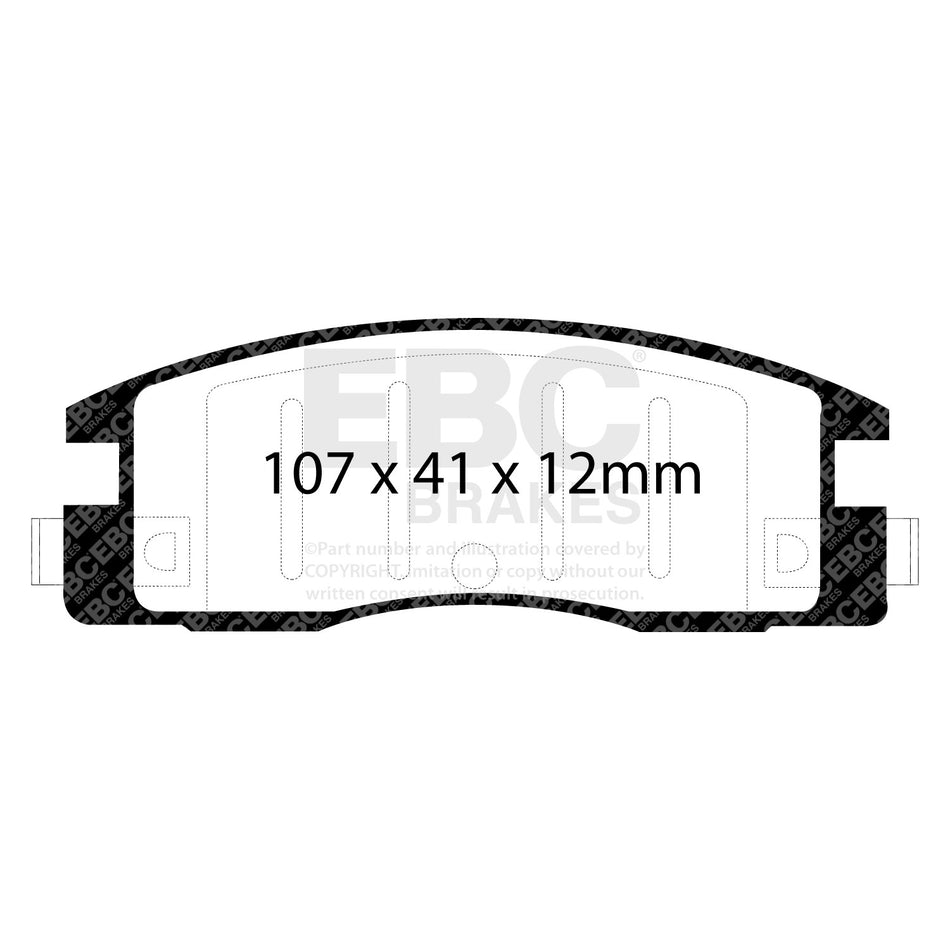 EBC Brakes Brake Pad - DP1604