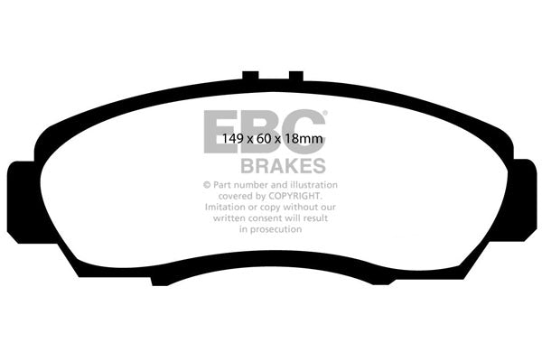 EBC Brakes Brake Pad - DP21610