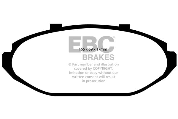 EBC Brakes Brake Pad - DP1615