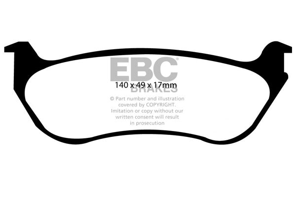 EBC Brakes Brake Pad - DP1626