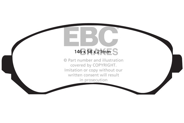EBC Brakes Brake Pad - DP1628