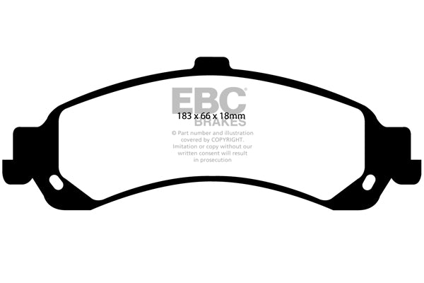EBC Brakes Brake Pad - DP61635