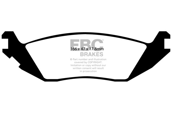 EBC Brakes Brake Pad - DP61639