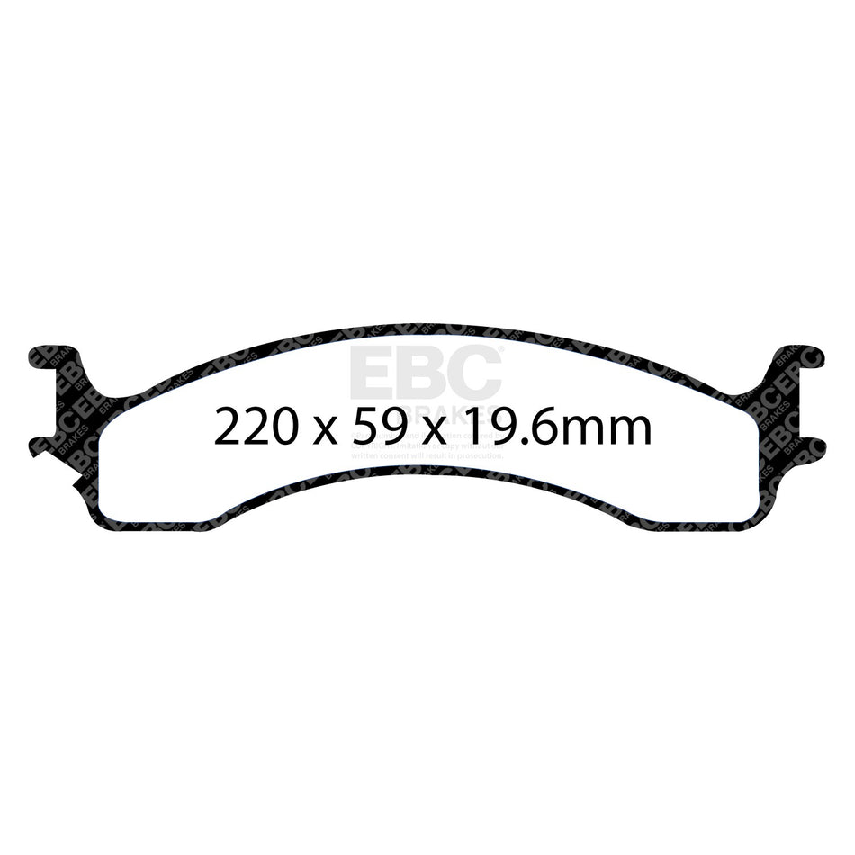 EBC Brakes Brake Pad - DP1640
