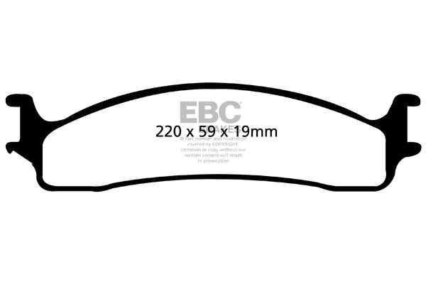 EBC Brakes Brake Pad - DP61650