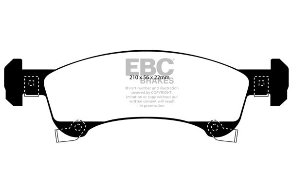 EBC Brakes Brake Pad - DP61651