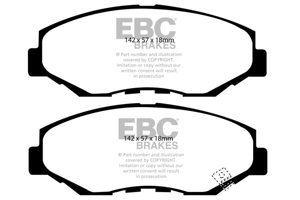 EBC Brakes Brake Pad - DP21655
