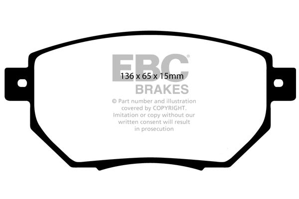 EBC Brakes Brake Pad - DP41659R