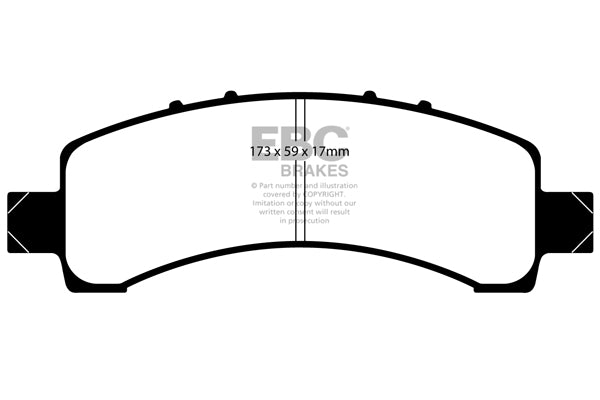 EBC Brakes Brake Pad - DP41667R