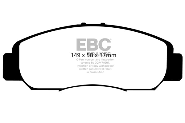 EBC Brakes Brake Pad - DP1669