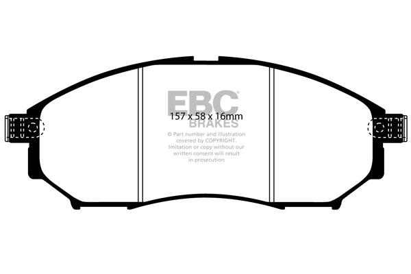 EBC Brakes Brake Pad - DP1671