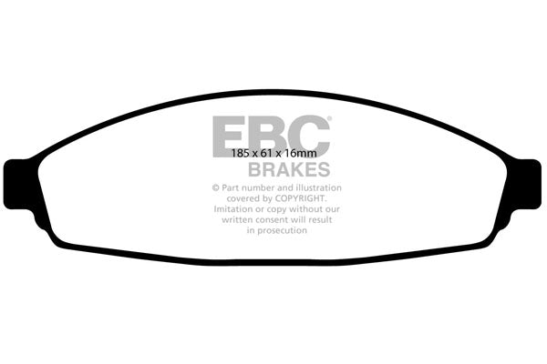 EBC Brakes Brake Pad - DP21676