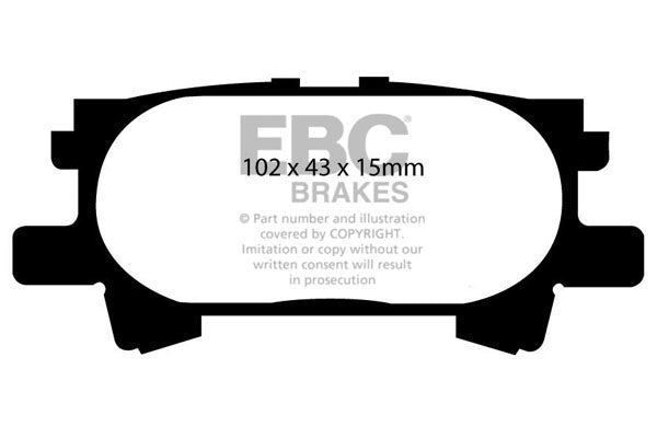 EBC Brakes Brake Pad - DP1682
