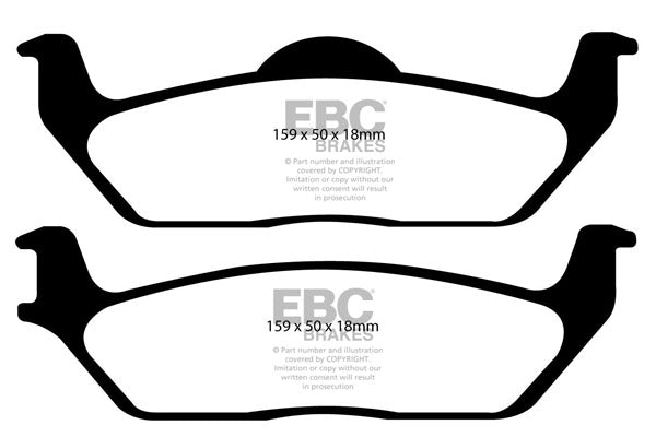 EBC Brakes Brake Pad - DP61697
