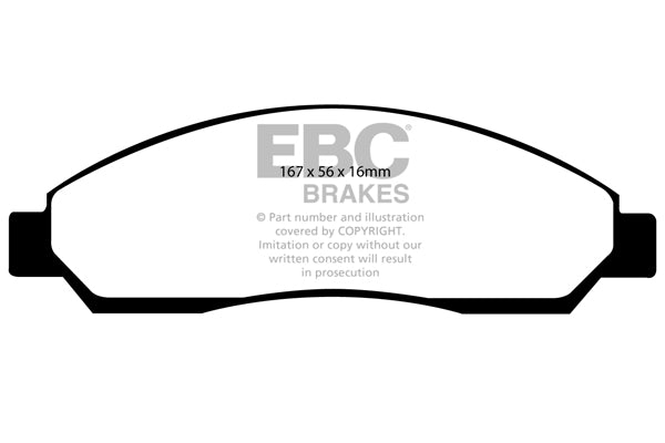 EBC Brakes Brake Pad - DP61705