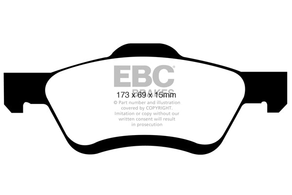 EBC Brakes Brake Pad - UD1709