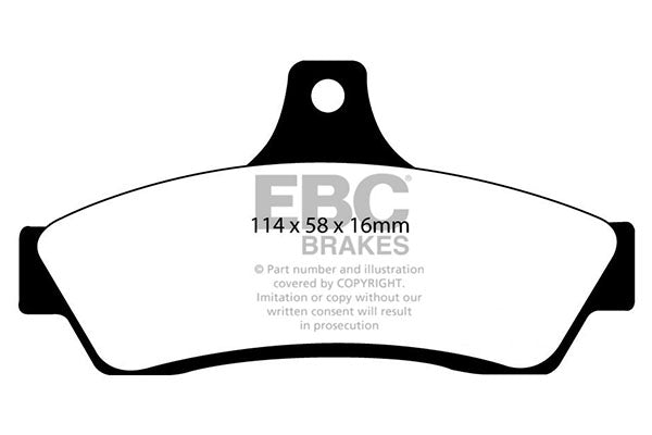 EBC Brakes Brake Pad - DP1711