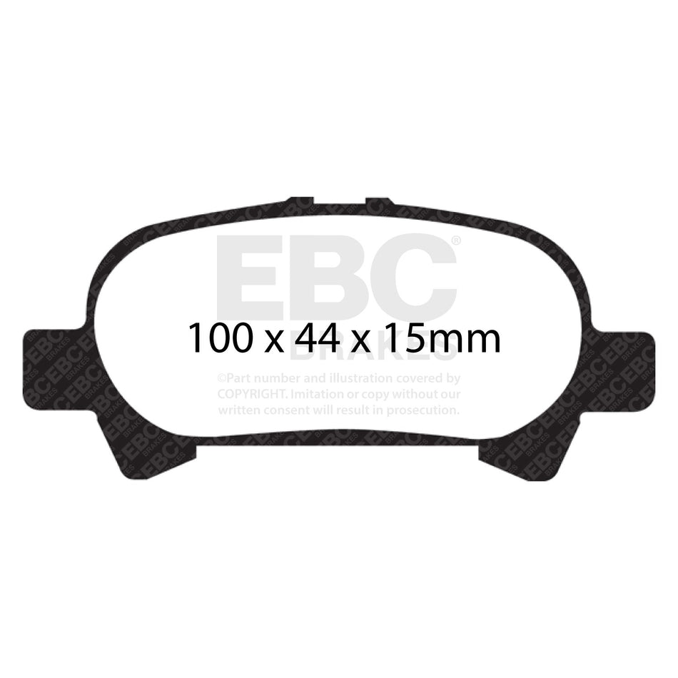 EBC Brakes Brake Pad - DP1715