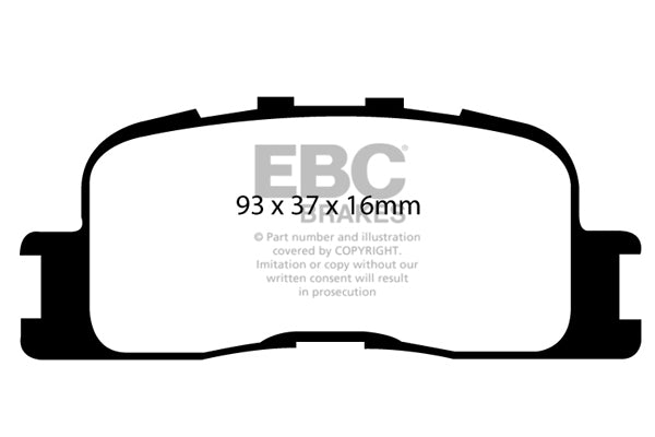 EBC Brakes Brake Pad - DP21716