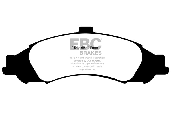 EBC Brakes Brake Pad - DP41721R