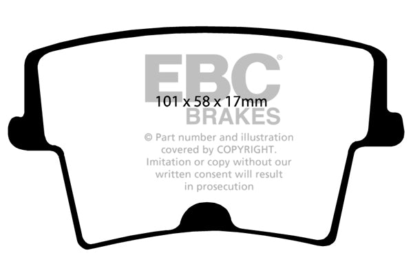 EBC Brakes Brake Pad - DP21722
