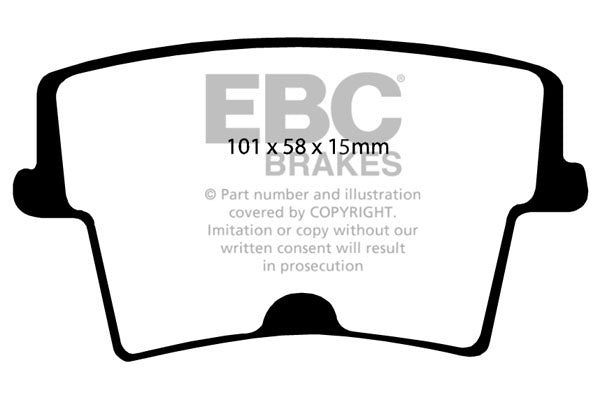 EBC Brakes Brake Pad - DP51722/2NDX