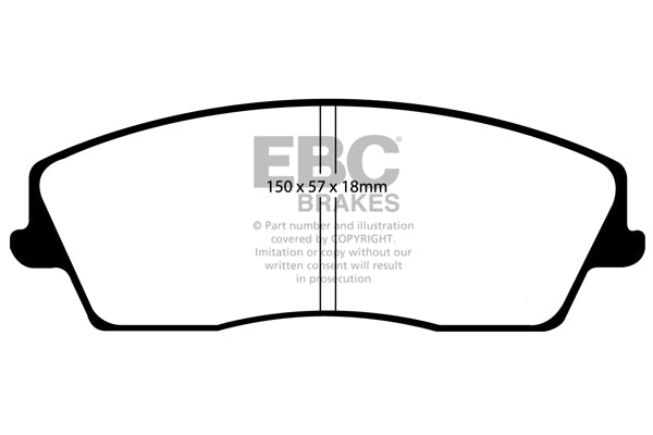 EBC Brakes Brake Pad - DP1723