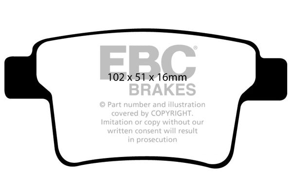 EBC Brakes Brake Pad - DP41731R