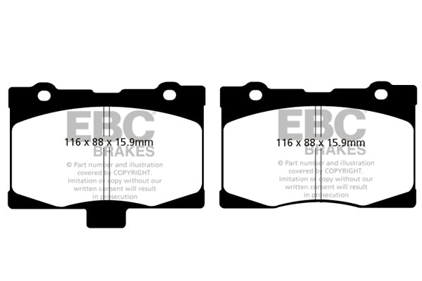 EBC Brakes Brake Pad - DP1735