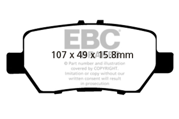 EBC Brakes Brake Pad - DP31736C