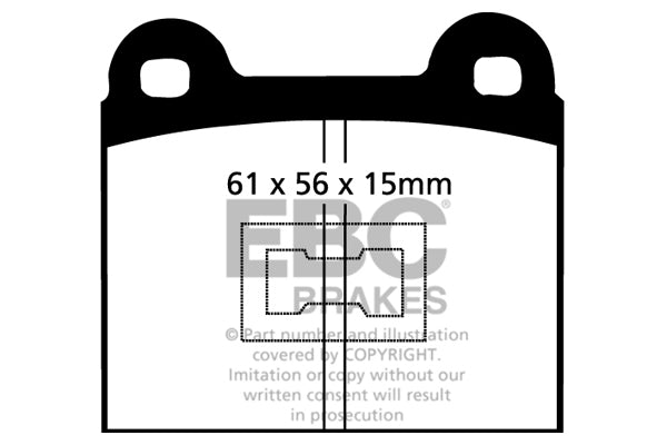 EBC Brakes Brake Pad - DP174
