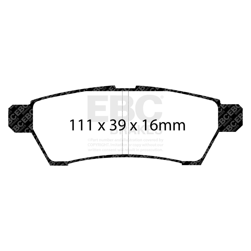 EBC Brakes Brake Pad - UD1746