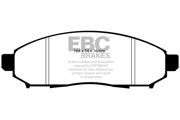 EBC Brakes Brake Pad - DP1747