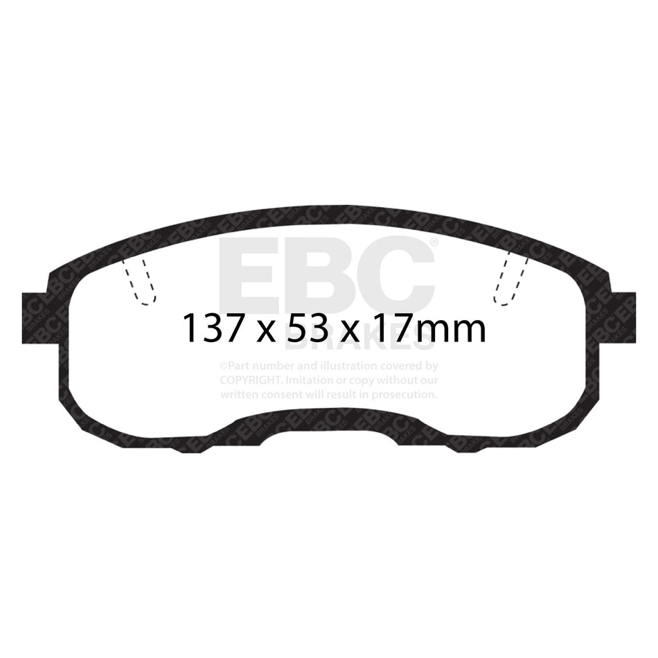 EBC Brakes Brake Pad - DP1752