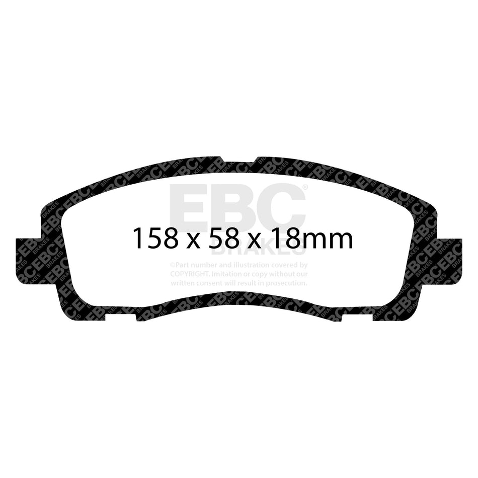 EBC Brakes Brake Pad - DP21753
