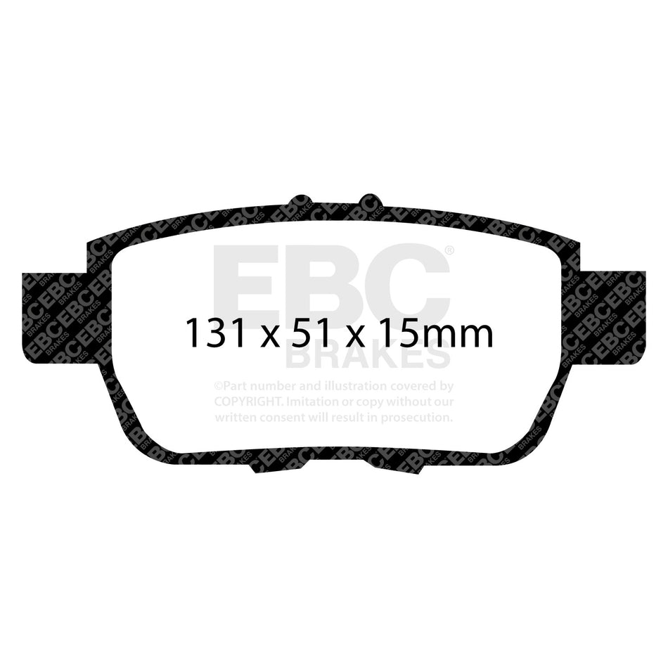EBC Brakes Brake Pad - DP31754C