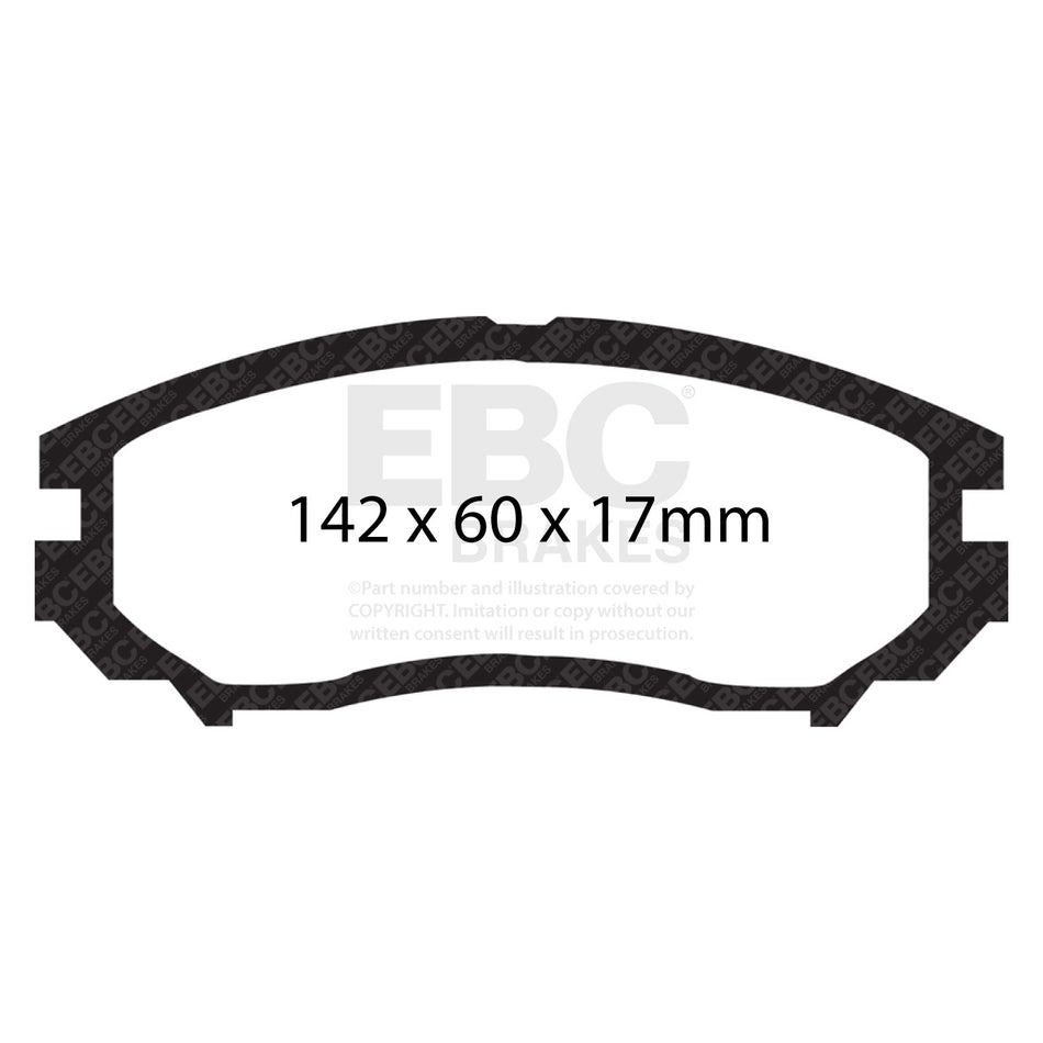 EBC Brakes Brake Pad - DP21755