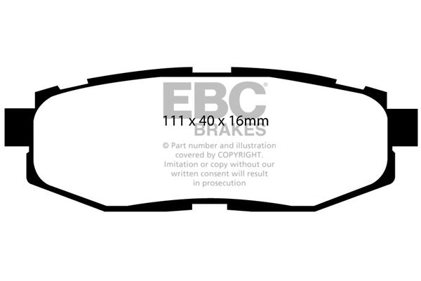 EBC Brakes Brake Pad - DP31758C
