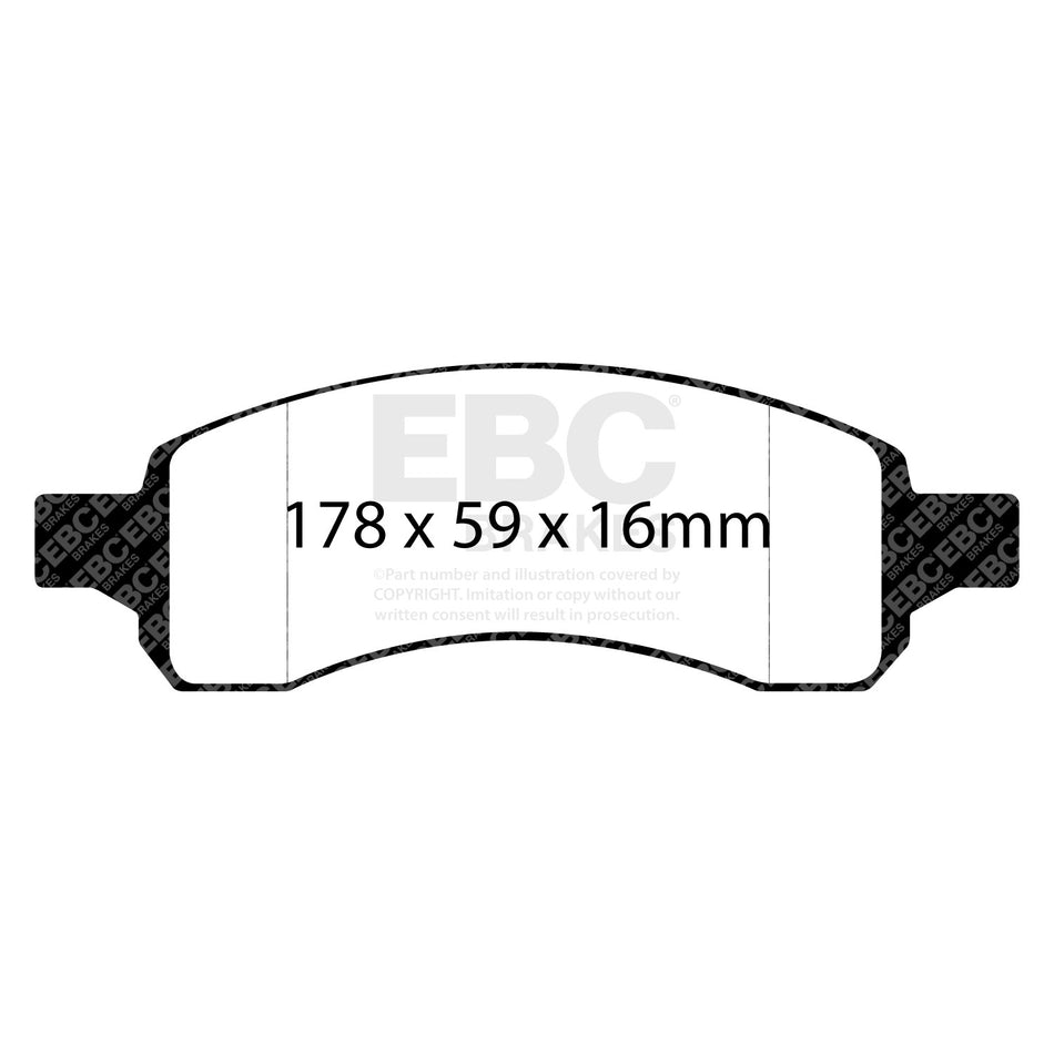 EBC Brakes Brake Pad - DP41761R