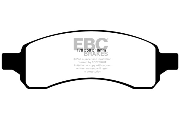 EBC Brakes Brake Pad - DP41761R
