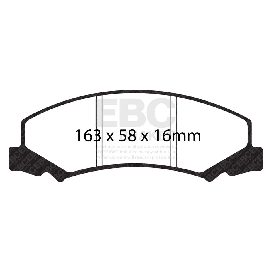 EBC Brakes Brake Pad - UD1762