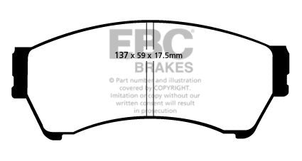 EBC Brakes Brake Pad - DP41765R