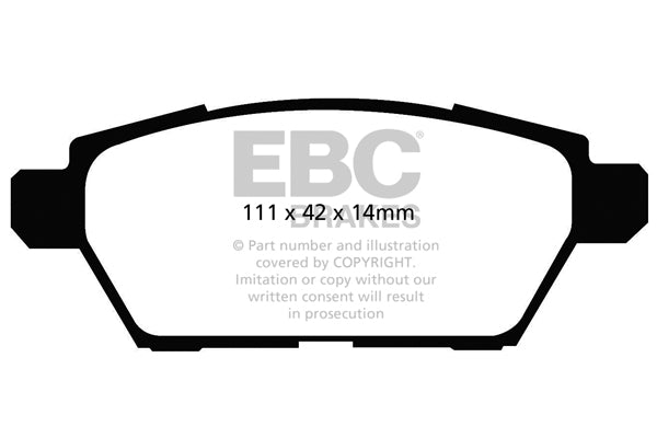 EBC Brakes Brake Pad - DP31766C