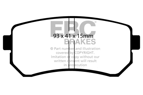 EBC Brakes Brake Pad - DP1769