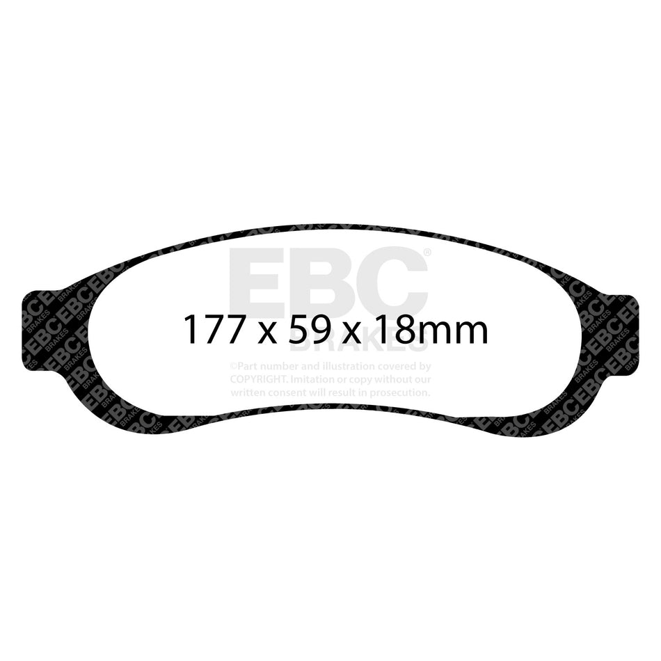 EBC Brakes Brake Pad - UD1779