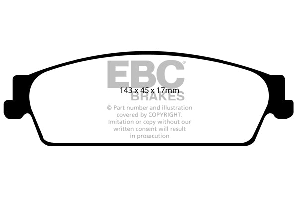 EBC Brakes Brake Pad - DP1780