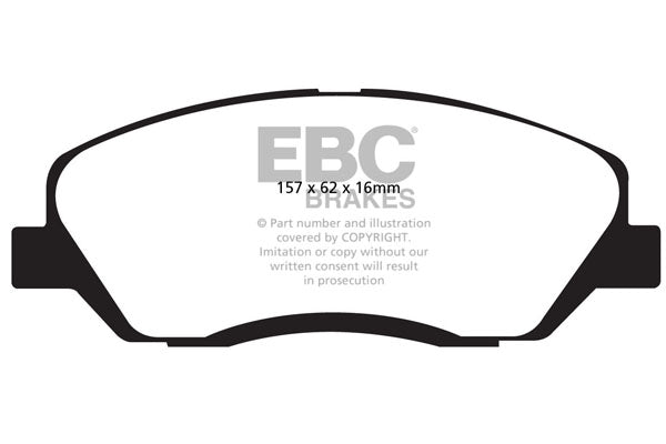EBC Brakes Brake Pad - DP41783R
